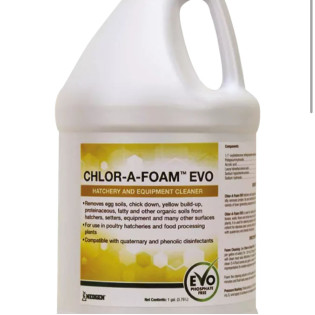 Chlor a Foan 5l (Hipoclorito de Sódio/alcalinizantes/coadjuvante Tensoativo)