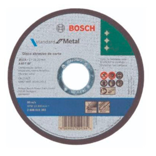 Disco de Corte Metal/inox Std1 151x1,0 2 608 619 383
