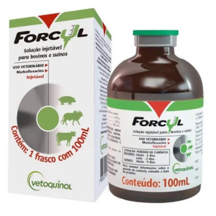 Forcyl 100 ml Vetoquinol (Marbofloxacina)