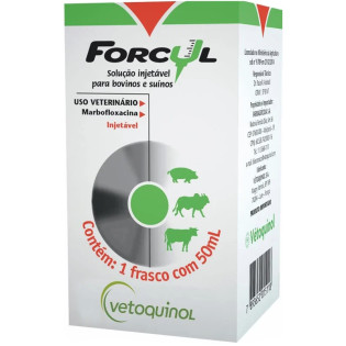 Forcyl 50 ml Vetoquinol (Marbofloxacina)