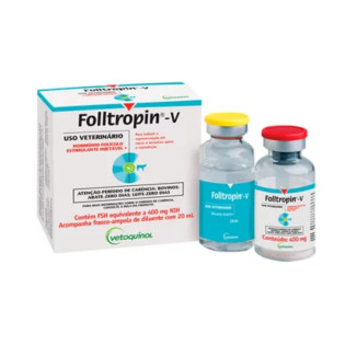 Folltropin 20 ml (Folitropina de Pituitária Suína 400 mg)