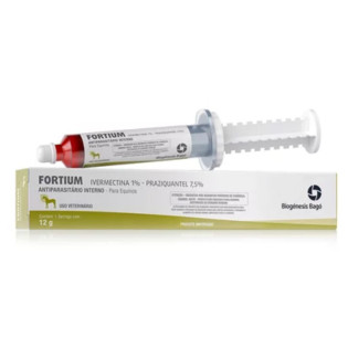 Fortium Gel Bisnaga 12gr (Praziquantel/ivermectina)