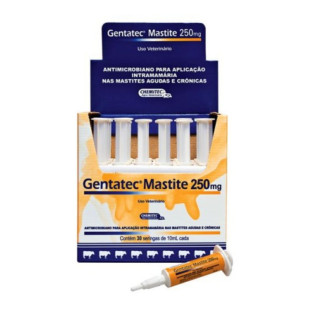Gentatec Mastite 250mg 10gr (Gentamicina (sulfato Micronizado))