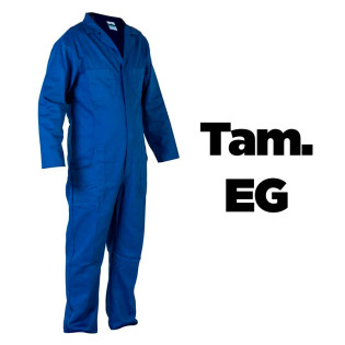 Macacao Indl.m/c Azul Eg(tam.52/54/58/60)
