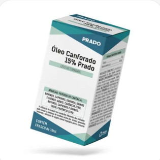 Oleo Canforado 15% Prado - 50ml (Canfora)
