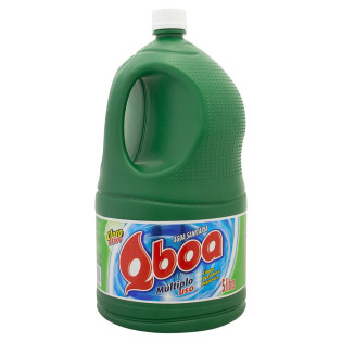 Água Sanitária 5l - Qboa (Hiproclorito de Sodio e Agua (2,0% a 2,5%))