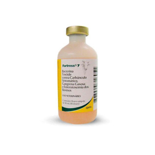 Vac.fortress 10 ds (Clostridium Chauvoei, c. Novyi, C.septicum, c. Sordelli)