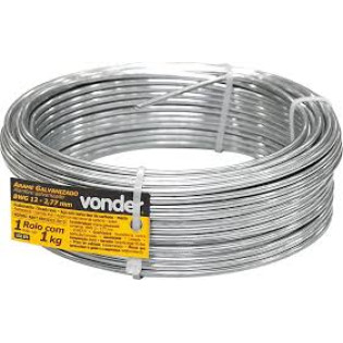 Arames Galvanizados - Bwg 12 - Vonder - 74 91 012 000