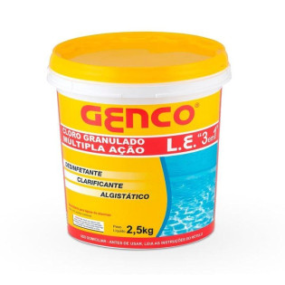Cloro Gran 2,5kg Multipla Ação - Genco - 455232a