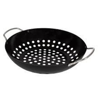Frigideira Wok Antiaderente Para Grelhar - Mor - 003374