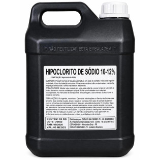 Hipoclorito de Sodio 5lt (Hipoclorito de Sódio)