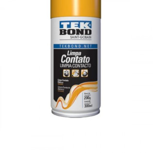 Limpa Contatos Spray 300 Ml/200 g - Tekbond - 51 99 300 000