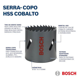 Serra Copo Bim Com Cobalto 48mm - 1.7/8p 2608584116000